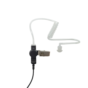 E83V1-<strong>M</strong> Factory Wholesale 2-way Radio Acoustic clear Tube Earpiece for Motorola <strong>M</strong> Plug - Product Image 4