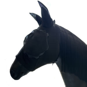 Équipement équestre de haute qualité Cheval Oreille Bonnet Conception Personnalisée Maille Insecte Protection Cheval Mouche Masque - Product Image 1