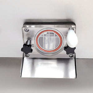 Banco superior de acero inoxidable para el hogar, congelador continuo/fabricante de helados de fruta fresca dura con compresor incorporado - Product Image 5