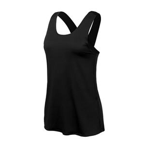Débardeur de sport pour femme personnalisé, à séchage rapide, court, tricoté, pour le yoga, le fitness, l'entraînement, dos croisé, sans manches, débardeur de sport - Product Image 3