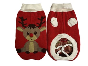 Christmas <strong>Dog</strong> Sweater Reindeer Design New Arrival Holiday Pet <strong>Jumper</strong> Coat Warm Winter Knitted <strong>Dog</strong> Clothes Multi Sizes for <strong>Xmas</strong> - Product Image 1