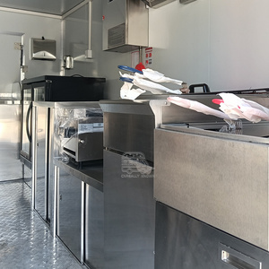 Amerikan Food Truck Mobile Spain Churros Trailer Towable Hot Dog Cart With Grill Coffee Trailer - Product Image 6