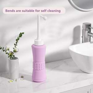 Pulverizador de bidé personal de mano para el cuidado posparto Limpiador de pedos no electrónico Irrigador de área privada para lavado de maternidad - Product Image 2