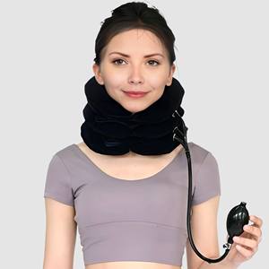 Collar de tracción Cervical neumático ajustable para adultos soporte corto para cuello para corrección de cuello Cervical - Product Image 2