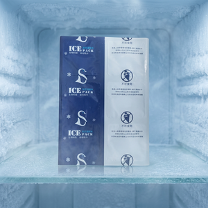 Paquete de Hielo Autoabsorbente de 6 Compartimentos, Paquete Frío Seguro para Aviación, para Logística de Larga Distancia, Paquete de Hielo Desechable - Product Image 5