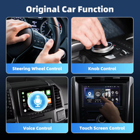 Adaptador inalámbrico CarPlay para iPhone Android Auto Dongle Convierte con cable a Wireless Car Play para cajas AI en automóviles