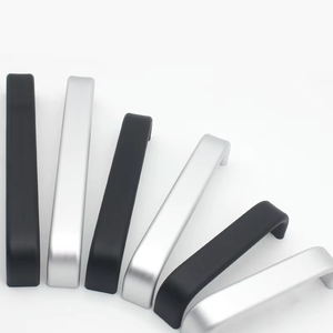 Aluminum Alloy Sliding <b>U</b>-Shaped Cabinet Cupboard Door Handle Matte Kitchen Drawer Pull Handles for Furniture - Product Image 6