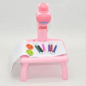 Tableau de dessin technique musical Deer Art avec projecteur de diapositives et torche, jouet pour enfants - Product Image 4