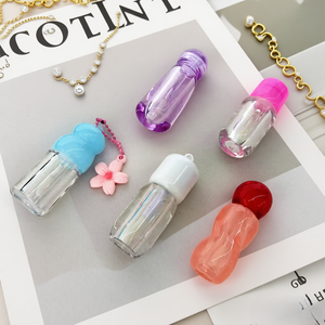 الولايات المتحدة الأمريكية الأعلى مبيعًا بيع بالجملة أنابيب ملمع شفاه بلاستيكية صغيرة فارغة عينة مجانية لزجاجة غطاء - Product Image 1