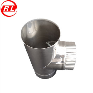 Système de <span class=keywords><strong>cheminée</strong></span> à mur unique à 90 degrés, connexion de tuyau en té pour flux, <span class=keywords><strong>cheminée</strong></span> - Product Image 3