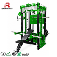 Équipement de fitness commercial personnalisé, machine Smith multifonction, crossover à câbles, rack de musculation pour l'entraînement en force