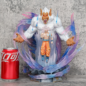 Figura de PVC de Anime Z GK, Gran Simio Goku Ultra Instinto, Modelo Luminoso, Juguete de Dibujos Animados Coleccionable, Venta al por Mayor - Product Image 3