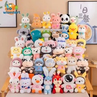 Vente en gros usine : Peluche de 8 pouces pour machine à griffes, jouet créatif en peluche à styles multiples