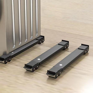 Estante de almacenamiento para lavadora, lavadora ajustable, soporte de Pedestal para refrigerador, estante de almacenamiento con base móvil - Product Image 3