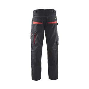 BLAKLADER - 149513309956C50 Service <b>trousers</b> with stretch Black/<b>Red</b> - EAN 7330509544600 WORK <b>TROUSERS</b> <b>CARGO</b> WORK <b>TROUSERS</b> - Product Image 2