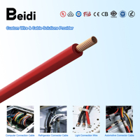 Cable Eléctrico Flexible de Cobre Desnudo con Aislamiento de PVC, Marca BEIDI H07V-K, con Certificación RoHS y CE, Especificaciones Personalizadas, Cable de Conexión para Electrodomésticos