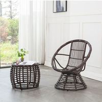 Offre Spéciale style extérieur rotin acier meubles de jardin patio suspendu oeuf chaise panier adulte osier goutte d'eau rotin balançoire chaise