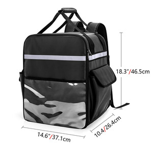 <span class=keywords><strong>Sac</strong></span> de transport étanche pour la livraison de nourriture chaude et rapide, <span class=keywords><strong>sac</strong></span> à <span class=keywords><strong>dos</strong></span> isotherme pour la livraison de nourriture en vélo - Product Image 4
