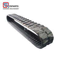 Orugas de Goma de Alta Calidad 180x72x40 230x96x35 250x96x41 300x53x80 para Miniexcavadora U10 U15 U17-3 U20 U25-3, Piezas del Tren de Rodaje