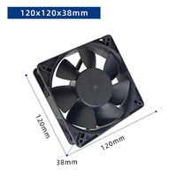 Ventilador Axial EC de 120x120x38mm con Rodamiento de Bolas, Silencioso, 110-220V, Industrial, OEM, ODM, 70000 Horas de Vida Útil