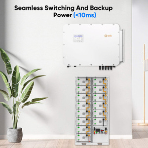 Precio de Fábrica, Batería Híbrida Trifásica de 125kW, 75kW, 100kW, 380Vac con 10 MPPT - Product Image 3