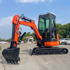 <span class=keywords><strong>Mini</strong></span>-excavatrice sur chenilles avec <span class=keywords><strong>godet</strong></span> - Outil de terrassement multifonctionnel pour les travaux d'ingénierie, agricoles et forestiers - Product Image 2