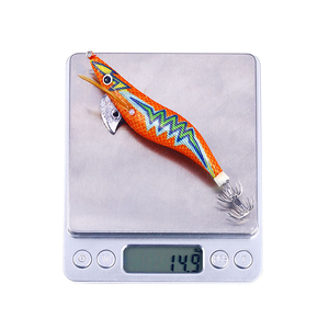 WEIHE Esca Artificiale a Forma di Calamaro 11,5cm 14,2g in 5 Colori con Piombo e Legno, Esca per Pesca in Acqua Salata 3.0 # - Product Image 5