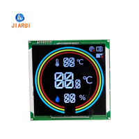 Purificateur d'air personnalisé de qualité supérieure d'usine avec écran LCD VA bleu à 7 segments de 4 pouces de taille carrée