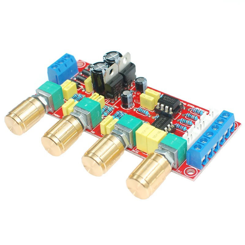 Scheda Preamplificatore HiFi NE5532 Con Controllo Tono E Volume - AC 12V