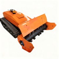Tondeuse à gazon télécommandée tout-terrain autopropulsée, tondeuse à gazon électrique à braquage zéro, robot tondeuse automatique GPS 72V JINGYU 20 cm