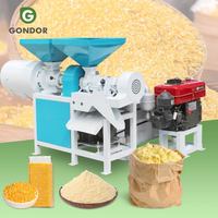 Malawi Moulin à maïs Grits Crack Maker Maïs et Millet Peel Grind Milling Machine 2a à vendre en Ouganda Prix