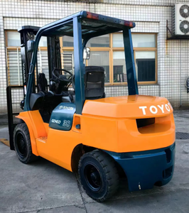 Carretilla elevadora diésel Toyota de 5 toneladas usada, carretilla elevadora de elevación pesada ligera para almacenes, precio de Japón - Product Image 6