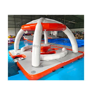 Plataforma Flotante Inflable para Juegos Acuáticos, de PVC/Vinilo, Color y Tamaño Personalizables, para Uso Comercial, <span class=keywords><strong>Residencial</strong></span> y en Resorts, para Exteriores - Product Image 2