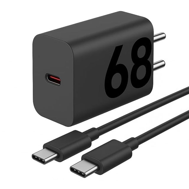 Edge Fast Charging 30W/68W PD 3.0/SuperVOOC 2.0 Type-C 5v/3a Fireproof Eco-Friendly Overcharge Protection Universal Adapter