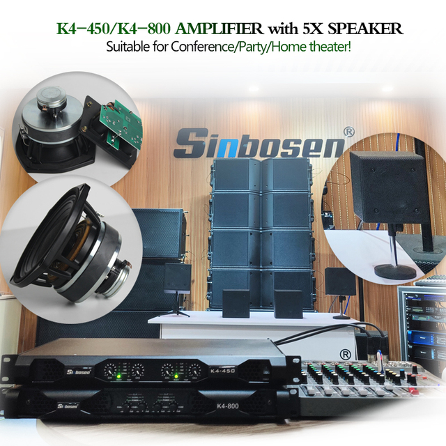 Compact Home Theater Sound System 2way 5 Inch Coaxial Speaker With Amplifier Equipo De Sonido Para Casa De Alta Fidelidad