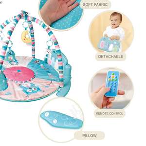 Alfombra <span class=keywords><strong>de</strong></span> juego <span class=keywords><strong>de</strong></span> gimnasio <span class=keywords><strong>para</strong></span> actividades <span class=keywords><strong>infantiles</strong></span> educativas <span class=keywords><strong>de</strong></span> buena calidad, estante electrónico <span class=keywords><strong>de</strong></span> Fitness, alfombra <span class=keywords><strong>de</strong></span> Piano Musical <span class=keywords><strong>para</strong></span> bebé - Product Image 2