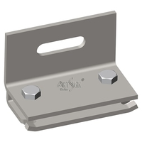 Pince de fixation solaire en acier inoxydable SUS304 pour système de montage sur toiture métallique, crochets de fixation pour toiture à joint debout, support solaire |   Art Sign