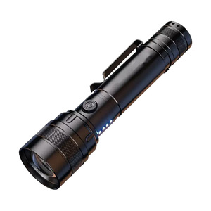 2025 New Arrival Flashlight Rechargeable LED Light Portable Waterproof High Lumens Tactical Torch for Camping