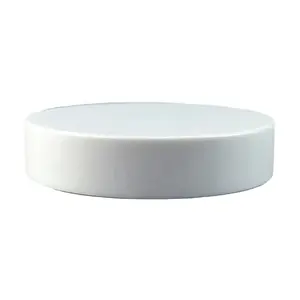 Tutup Leher 89/400 89Mm Tutup Sekrup Plastik Hitam Bening Putih untuk Body Cream Jar