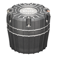 Tweeter Neodymium N45H Kelas Atas 4 Inci 600W RMS 2 Inci Throat Dual Voice Coil 127dB Diafragma Paduan Titanium 8 Ohm Tahan Air