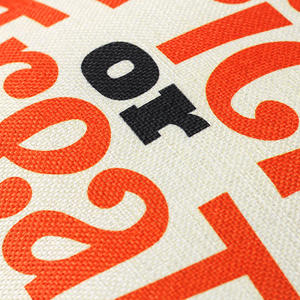 Housse de coussin géométrique carrée en lin avec imprimé numérique abstrait pour décoration d'Halloween, salon et canapé - Product Image 4