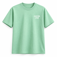 T-shirt Homme Personnalisé 100% Coton 300 GSM Épais Coupe Boxy Épaules Tombantes Col Rond Court Oversize Streetwear