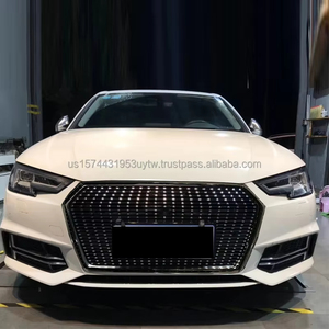 กระจังหน้าทรงดาววัสดุ ABS คุณภาพสูง PNB รุ่นใหม่ สำหรับ Audi A4 S4 ปี 2017-2019 RS4 ติดตั้งง่าย รับประกัน 3 เดือน คลังสินค้าในสหรัฐอเมริกา - Product Image 6
