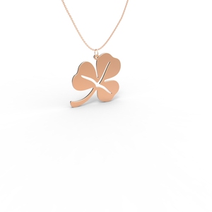 <span class=keywords><strong>Collana</strong></span> <span class=keywords><strong>Quadrifoglio</strong></span> in Acciaio Inossidabile per Donne, Colore Oro e <span class=keywords><strong>Argento</strong></span>, Vendita all'Ingrosso - Product Image 3