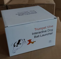 USMILE Distributeur automatique interactif et éducatif pour animaux de compagnie, lanceur de balles de tennis en PP pour chiens et chats
