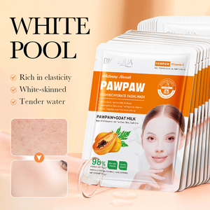 Mascarilla Facial de Papaya con Vitamina C, Iluminadora, Reafirmante, Hidratante y Nutritiva, 25g, Para Todo Tipo de Piel, Paquete Familiar Jumbo - Product Image 2
