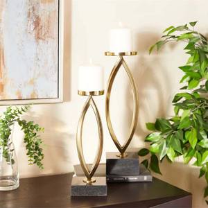 Home Hotels & Restaurants <b>Cheap</b> Price <b>Candle</b> Holder for Wedding Decor Premium Quality Modern Candlestick Holder - Product Image 2