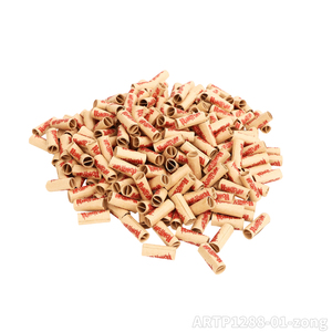 Brown Color 7*18mm Natural Pulp Paper Smoking Pre <strong>Rolled</strong> <strong>Filter</strong> <strong>Cigarette</strong> <strong>Tips</strong> Big Middle Small Size Smoking Accessories - Product Image 3