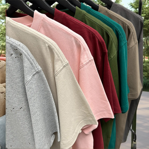 Camiseta Blanca Personalizada de Alta Calidad, Talla Grande, 240 g/m², 100% Algodón, Lisa, Formal, para Hombre, Unisex - Product Image 2