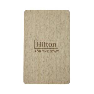 Thông minh chip tre gỗ khách sạn thẻ chìa khóa in đầy đủ màu sắc giao hàng nhanh 13.56MHz RFID giao diện truyền thông cho thẻ kinh doanh - Product Image 6